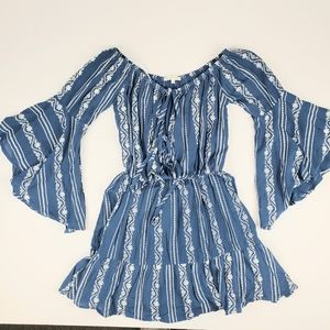 NWT Malibu Days Boho Style Top